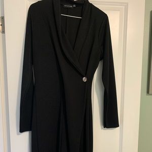 Pretty little thing black knee length  dress 12